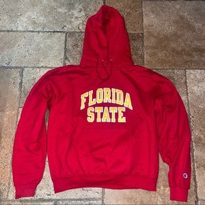 -CHAMPION FLORIDA STATE red hoodie size M